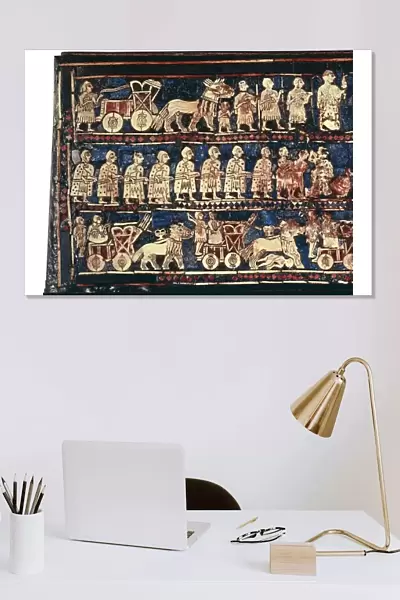 Poster Print Of The Standard Of Ur 2600 2400 BC War Panel For Sale