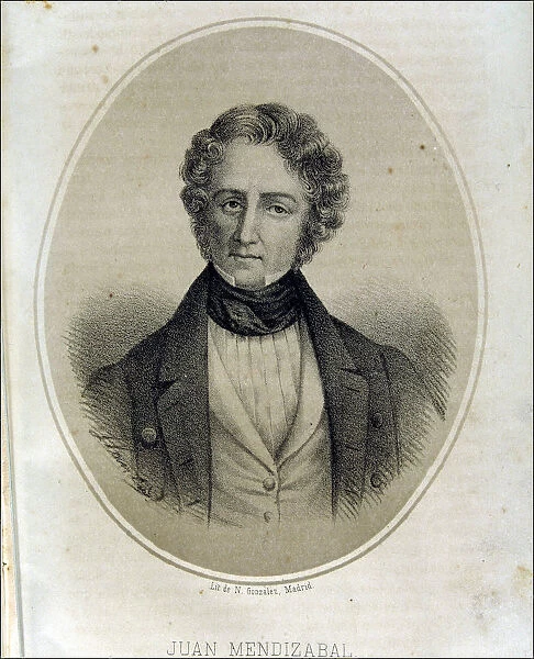 Juan Alvarez Mendizabal (1790-1853), Spanish politician