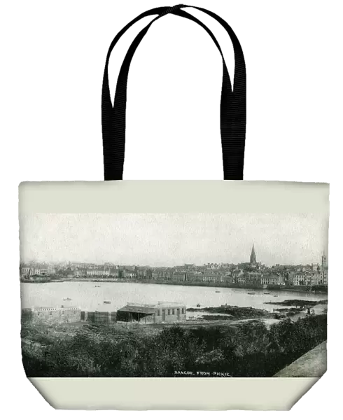 Tote Bag of View of Bangor from Pickie, County Down