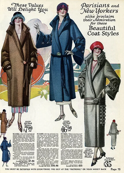 1920s clearance ladies coats