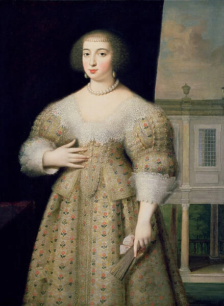 Portrait d'Anne d'Autriche (1601 -1666), Queen of France after