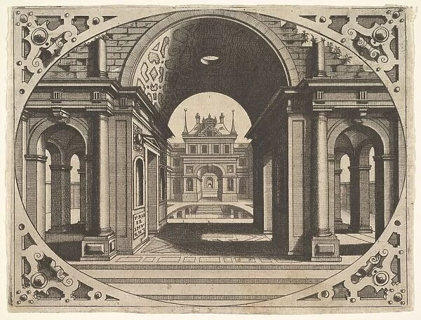 Plate from Varie Architecture, ca. 1560 For sale as Framed Prints