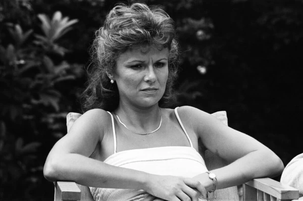 Actress Julie Walters on location. 3rd July 1985 available as Framed ...