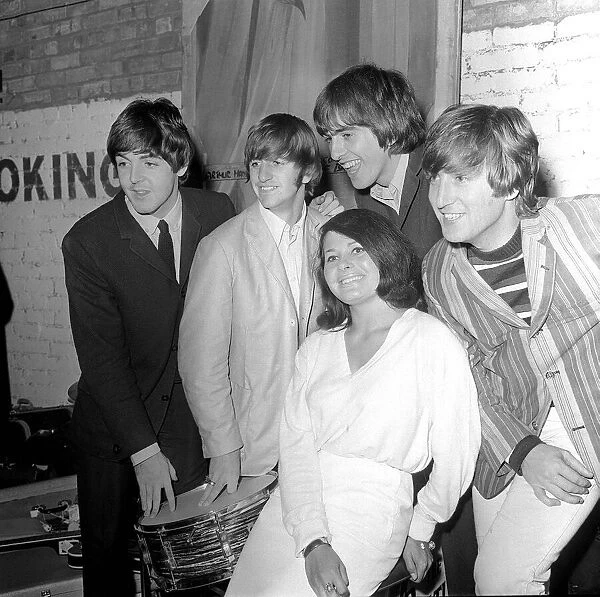 The Beatles backstage at the Futurist theatre in Our beautiful Wall Art ...