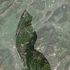 Aerial Photography Mounted Print Collection: Liechtenstein