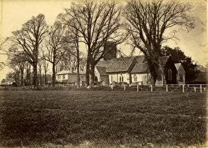 General Photographic Antique Framed Print Collection: St Marys Church, Funtington